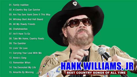 hank williams jr songs list.